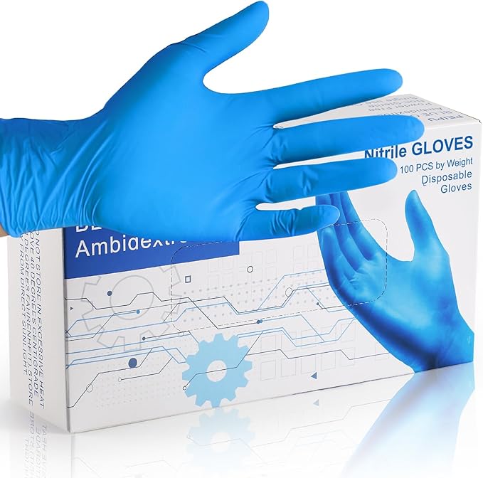 PEIPU Nitrile Disposable Gloves，Powder Free,